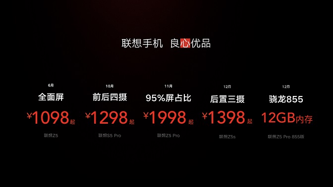 联想Z5 Pro 855版什么时候上市?联想Z5 Pro 855版价格与上市时间