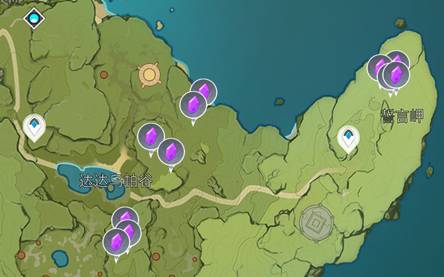 原神电气水晶如何采集 电气水晶位置分布一览