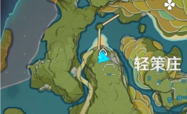 原神轻策山庄陨星碎屑在哪 原神轻策山庄陨星碎屑点位位置